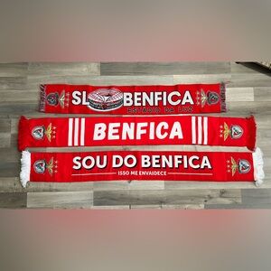 Benfica Set of 3 Official Scarves